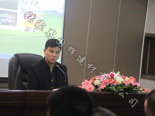 張家界國輝建材?？偨?jīng)理發(fā)言